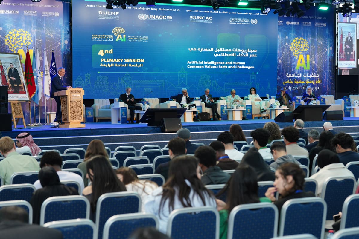 À l'UEMF, un dialogue international de haut niveau interroge l’avenir de la civilisation humaine à l’ère de l’intelligence artificielle