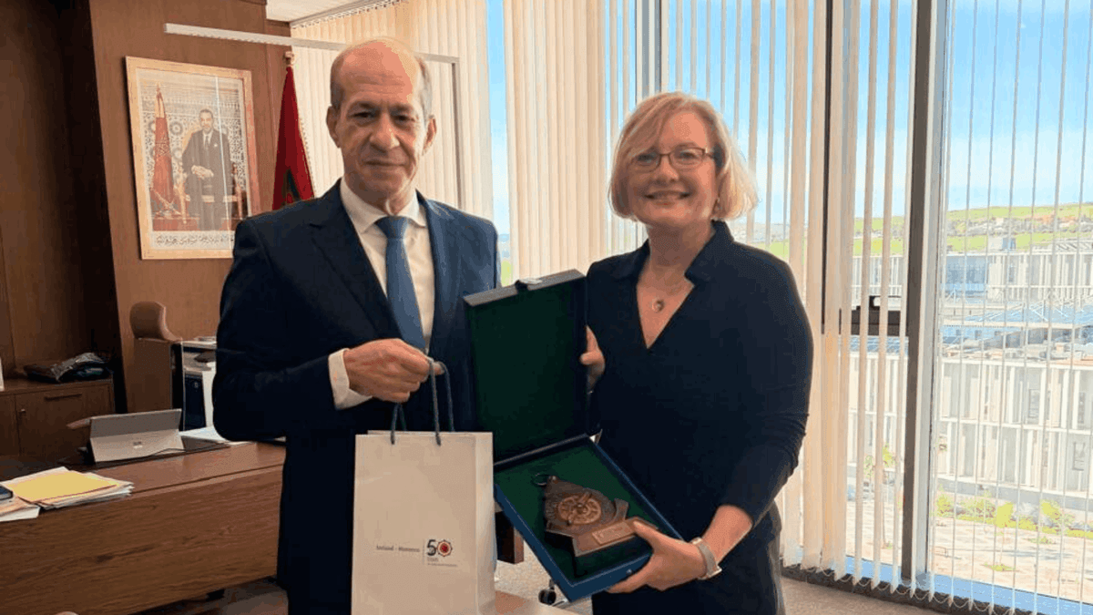 L’Université Euromed de Fès accueille S.E. Mme Helena Nolan, Ambassadrice d’Irlande à Rabat