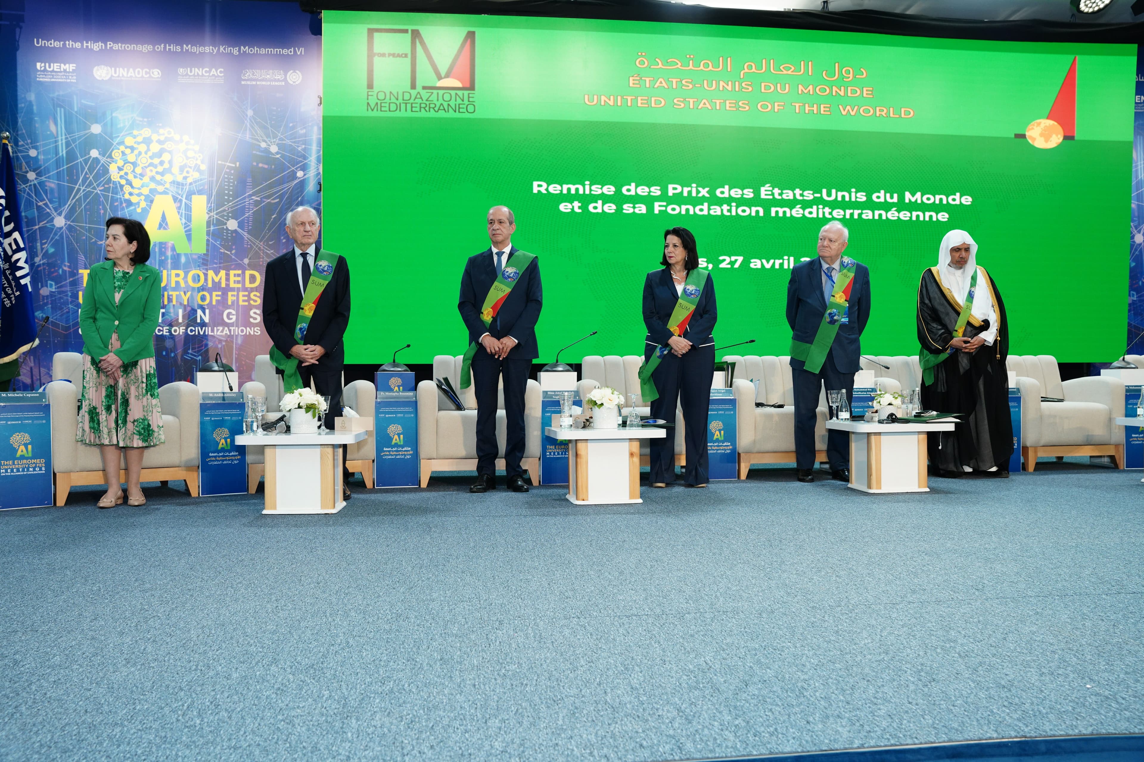 À l’Université Euromed de Fès, les Prix “Méditerranée 2026” distinguent des figures engagées pour la paix, le dialogue et l’humanisme 