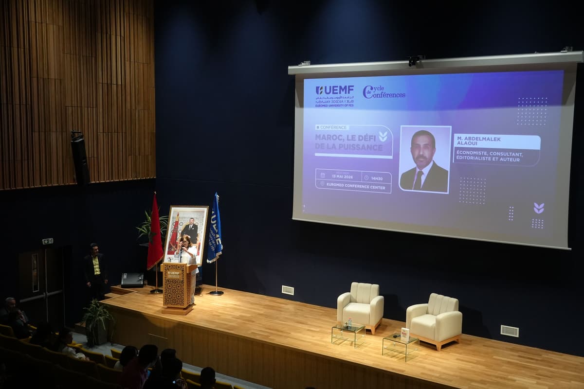 Maroc, le défi de la puissance : M. Abdelmalek Alaoui nous en dit davantage à l’UEMF