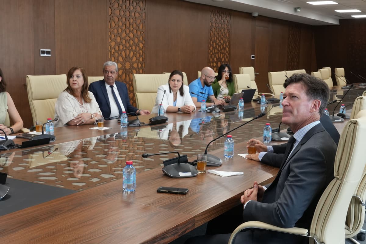 Visite de la Délégation de l’Union européenne au Maroc à l’Université Euromed de Fès