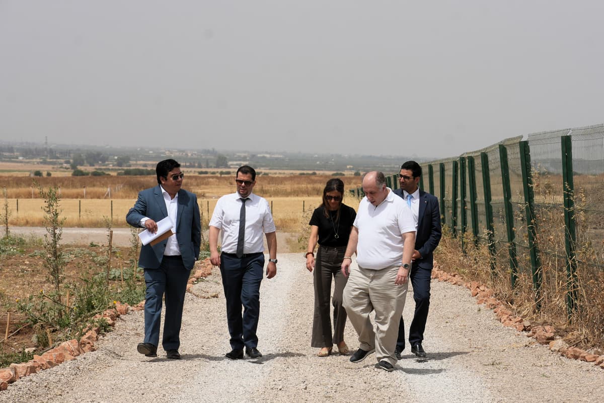 Modèle d’innovation au service d’une agriculture durable : L’OCDE découvre la ferme expérimentale Agritech de l’UEMF