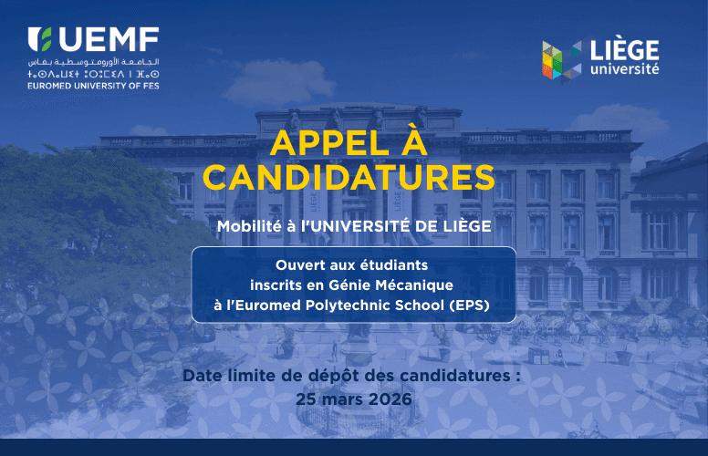 [Appel à candidatures] Mobilité à l'Université de Liège 