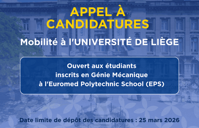 [Appel à candidatures] Mobilité à l'Université de Liège 