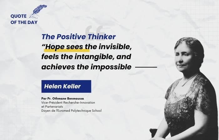 [Quote of the Day]  The Positive Thinker 