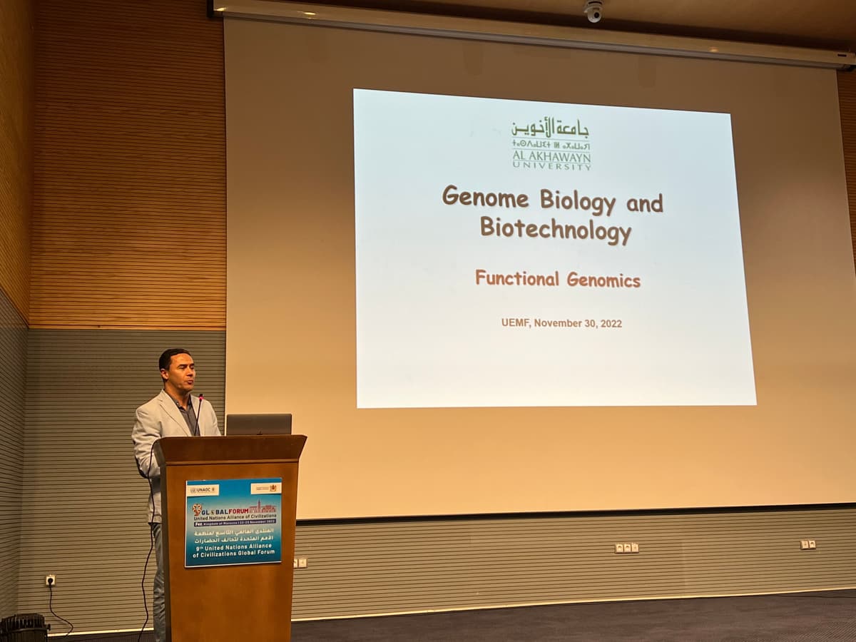 Journée universitaire des biotechnologies : immersion dans le monde des biotechnologies à travers différents thèmes