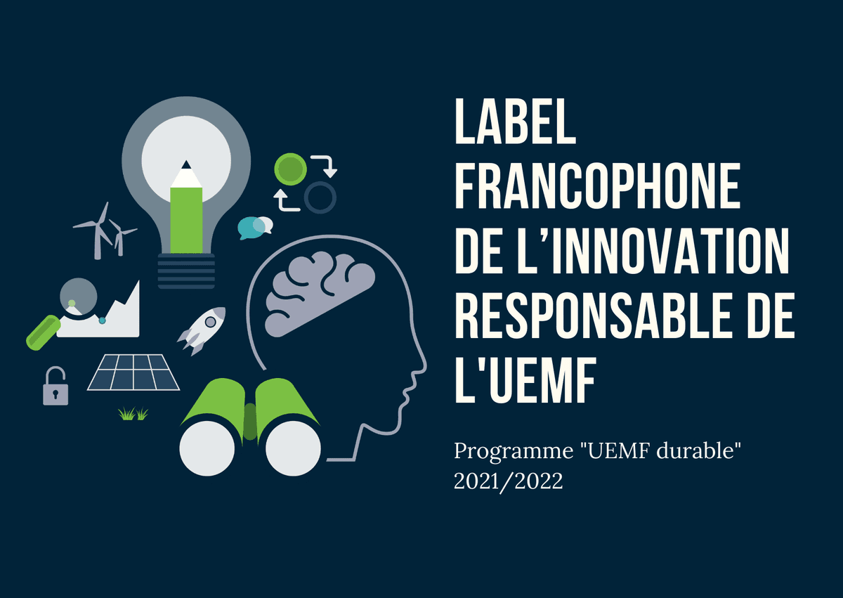 L'UEMF obtient le Label de l’Innovation Responsable lors de sa première édition 2020/2021