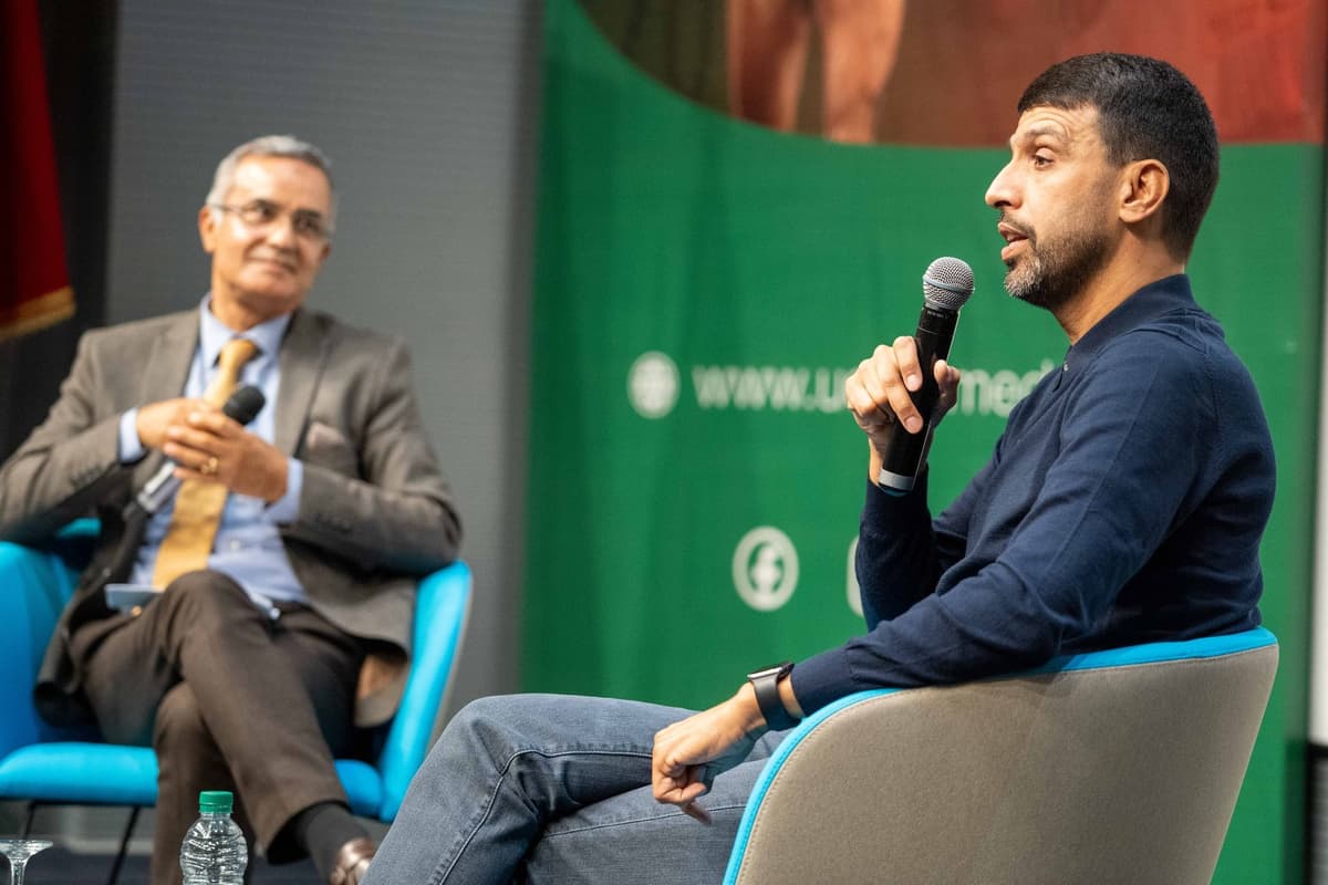 L’UEMF reçoit la légende mondiale des JO et le quadruple champion du monde Hicham El Gerrouj