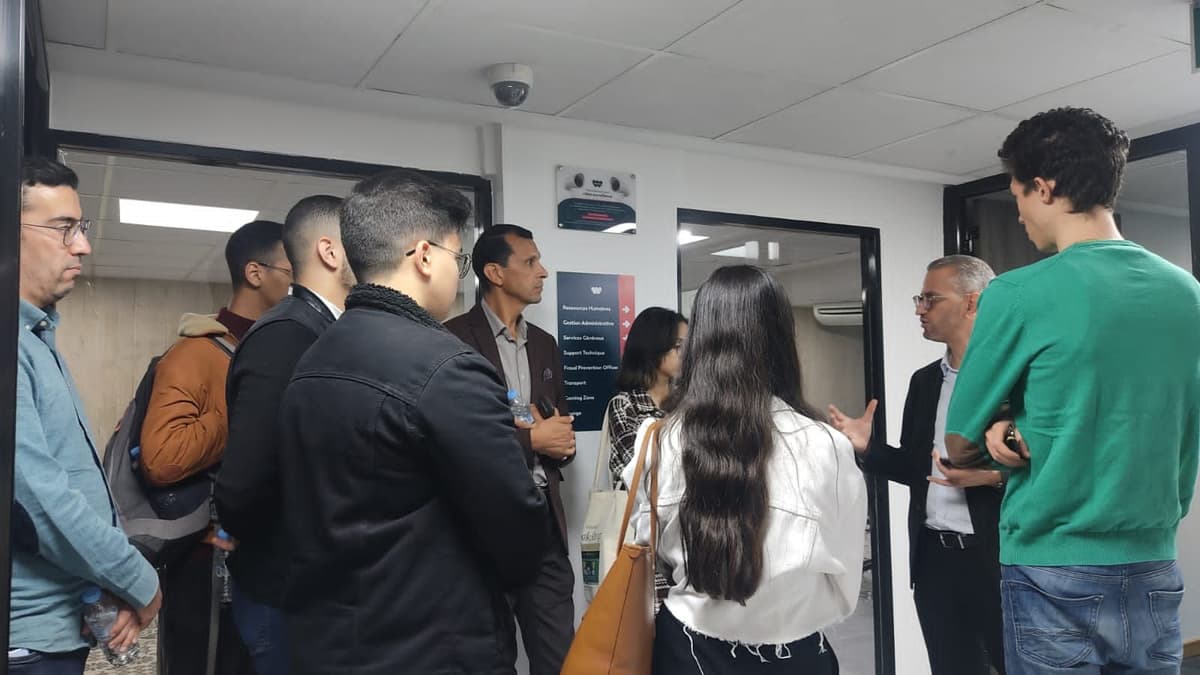 Sortie scientifique enrichissante à la société Webhelp de Fès