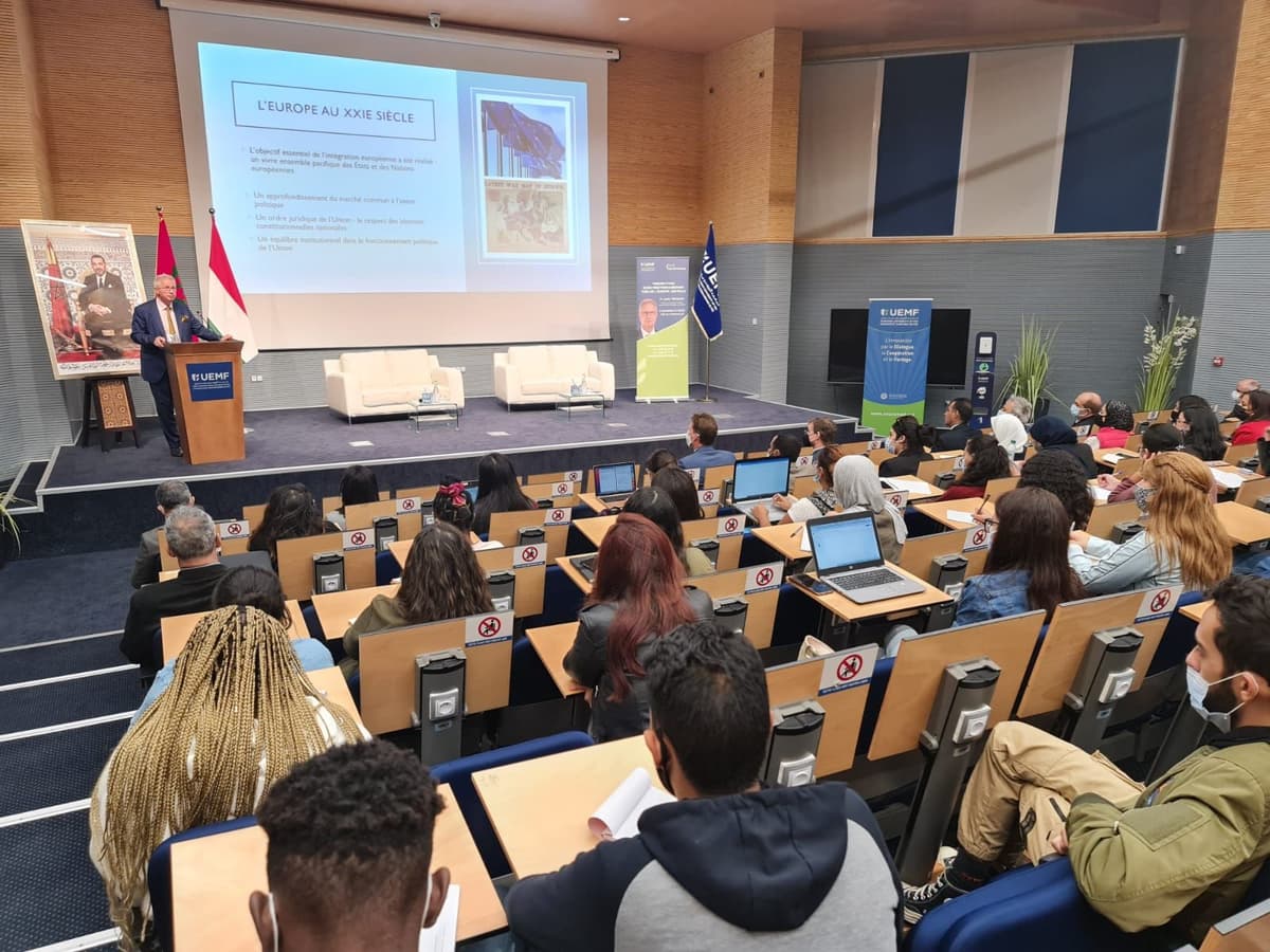 l'UEMF reçoit M. Laszlo Trocsanyi, Député au Parlement Européen et Ancien Ministre Hongrois de la Justice  