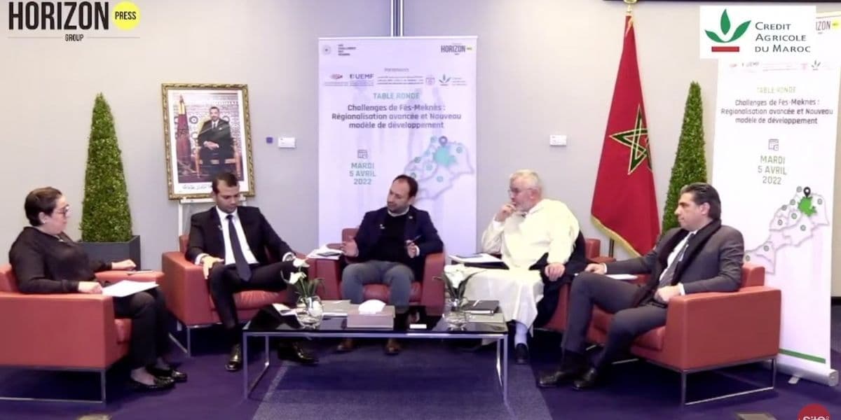 Table ronde : régionalisation avancée et nouveau modèle de développement dans la région Fès-Meknès