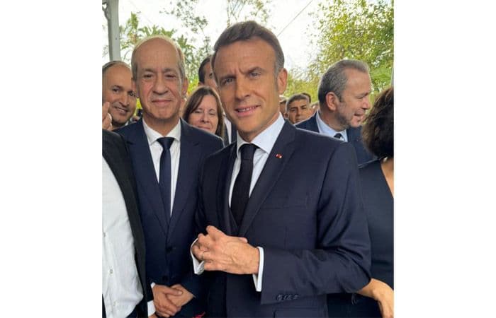 Rencontre entre le Président de l'UEMF et le Président de la République Française  