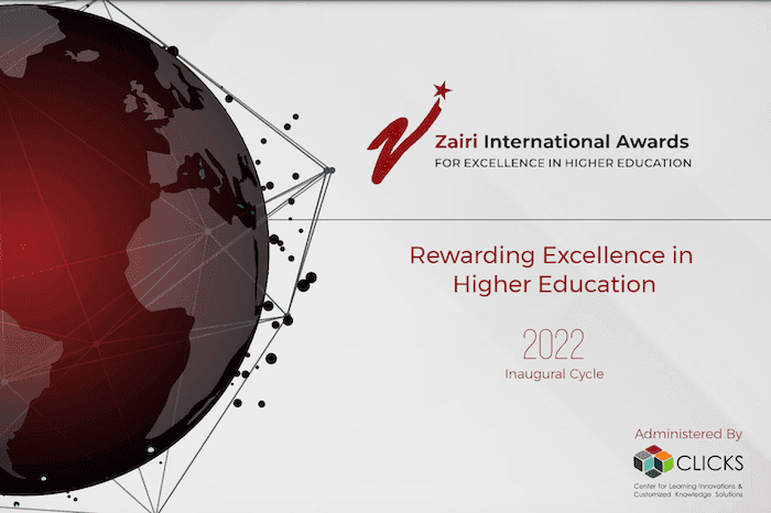  L'UEMF nominée dans la 1ère édition du prix international ZAIRI pour l’excellence dans l’enseignement supérieur
