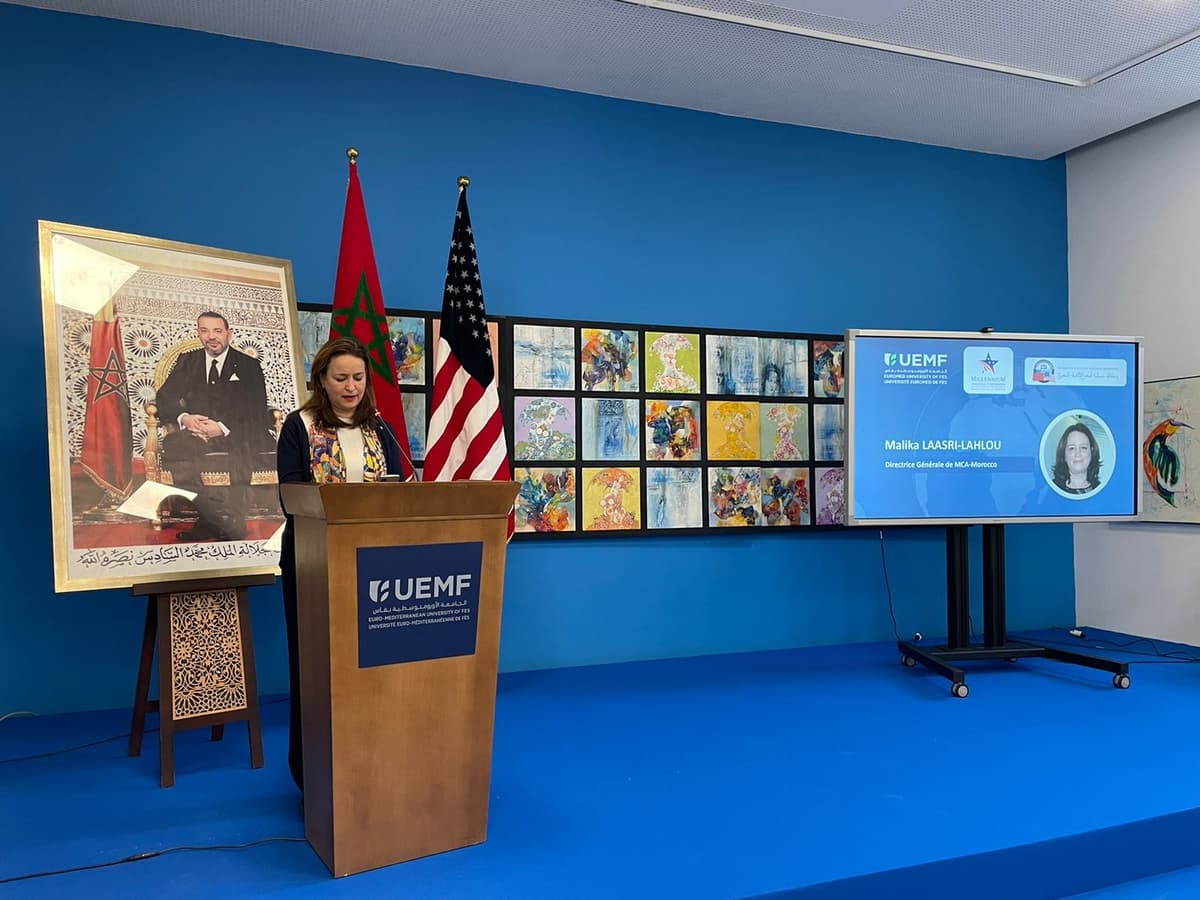 [FSF] 2ème visite de M. David Greene, Chargé d'affaires à l'Ambassade des Etats-Unis au Maroc, au chantier de viabilisation et de construction FSF