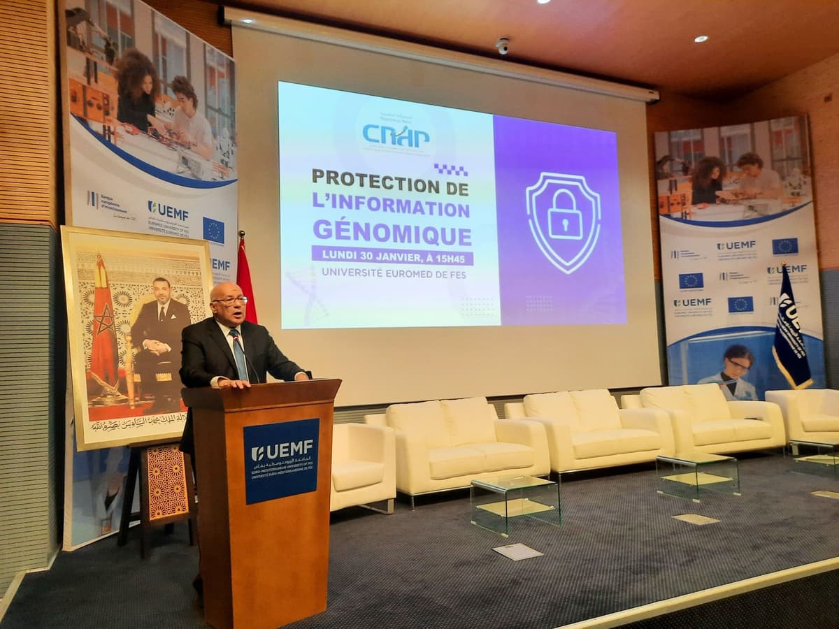 Conférence organisée par la CNDP (Commission Nationale de Contrôle de la Protection des Données à Caractère Personnel), sur le thème de « la protection de l’information génomique »