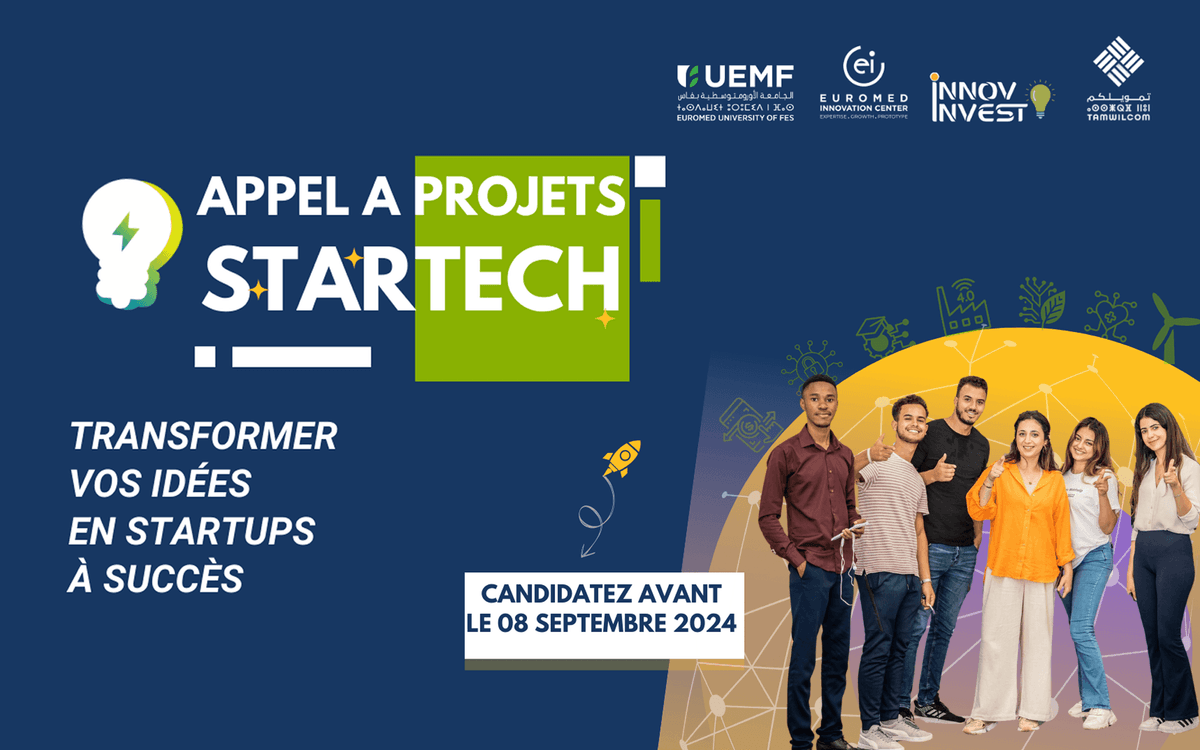 Appel à Projets STARTECH : Programmes d'accompagnement complets