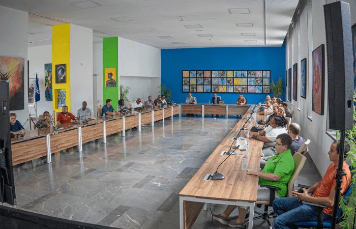 Agriculture durable : l'UEMF accueille une délégation américaine (LeadAr)