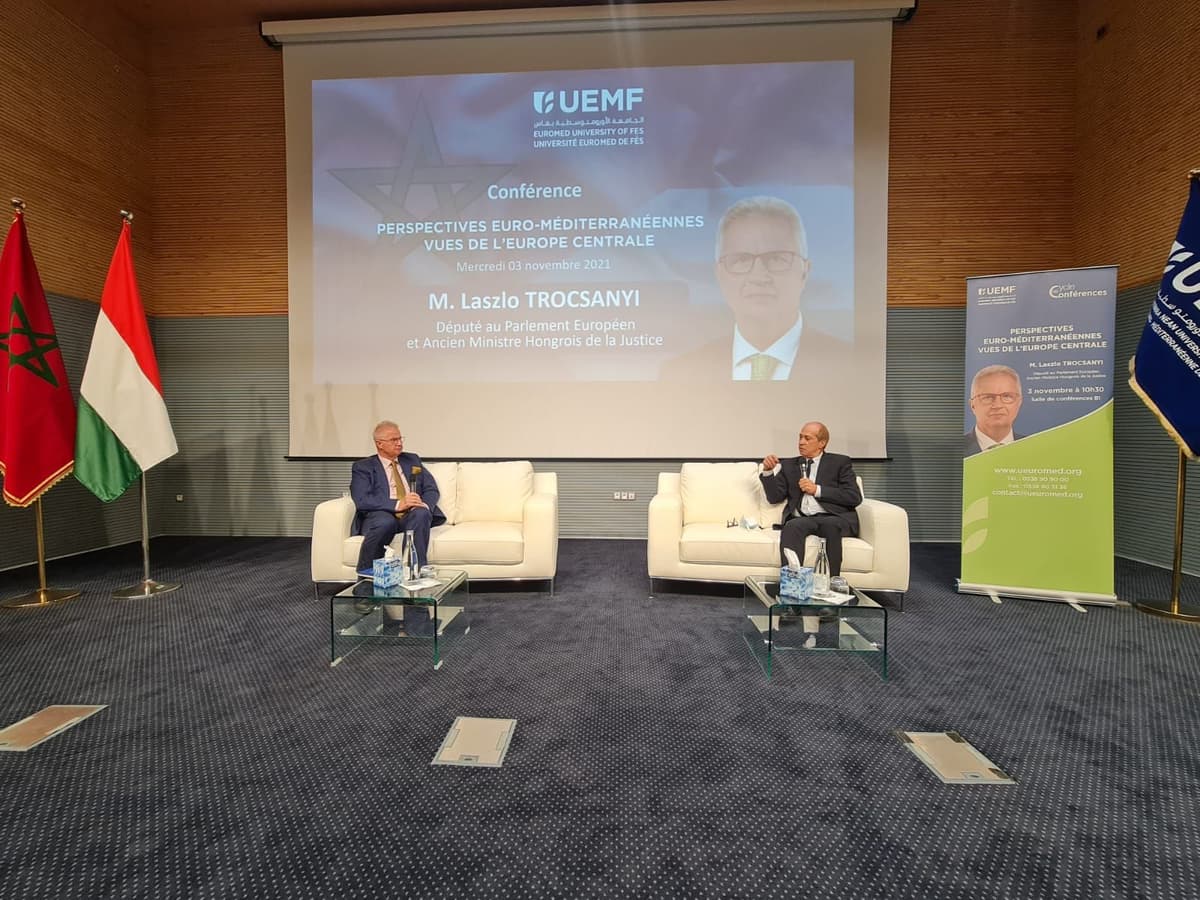 l'UEMF reçoit M. Laszlo Trocsanyi, Député au Parlement Européen et Ancien Ministre Hongrois de la Justice  