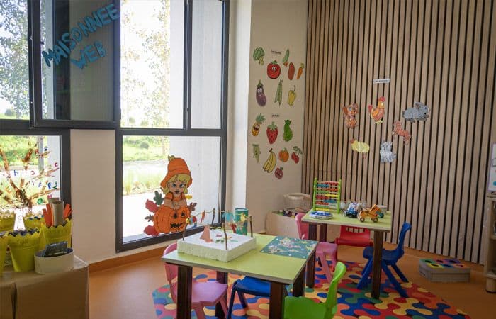 Ouverture de la crèche au niveau de Fez Smart Factory 