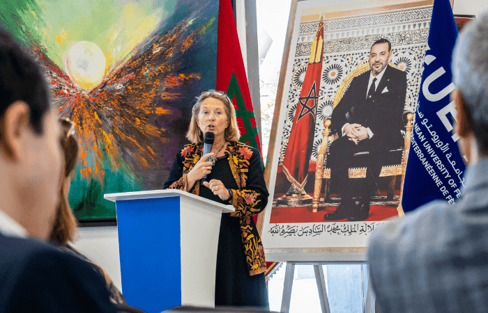 Rencontre avec l'Ambassadeur suédois à l'Université Euromed de Fès : Renforcement des liens interculturels