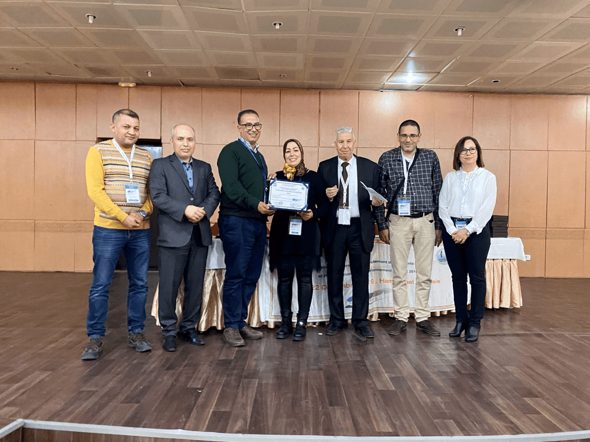 Prix de la Meilleure communication orale au 4ème  Congrès international