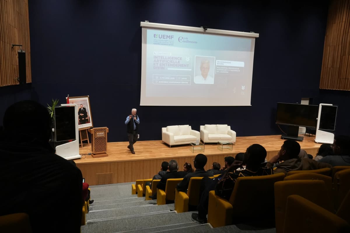 Intelligence Artificielle et entendement divin : conférence du Pr. Dominique Bourg