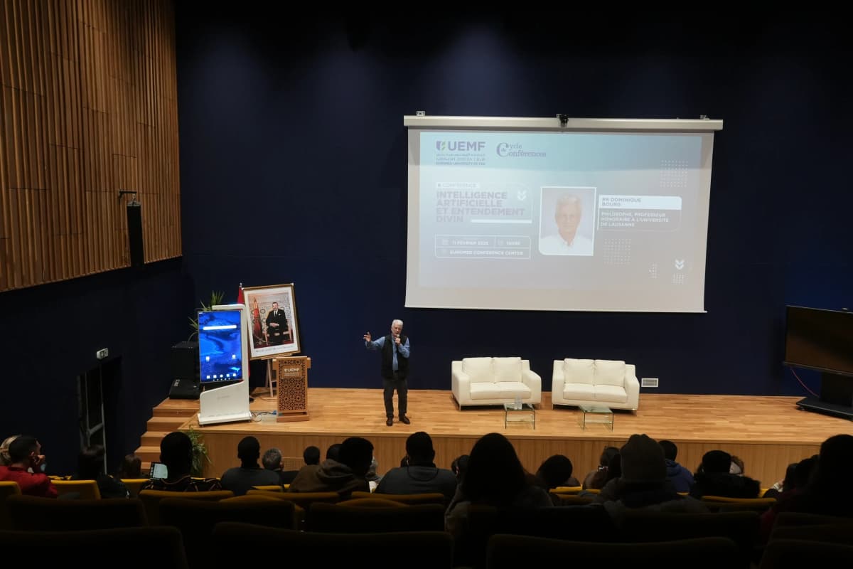 Intelligence Artificielle et entendement divin : conférence du Pr. Dominique Bourg