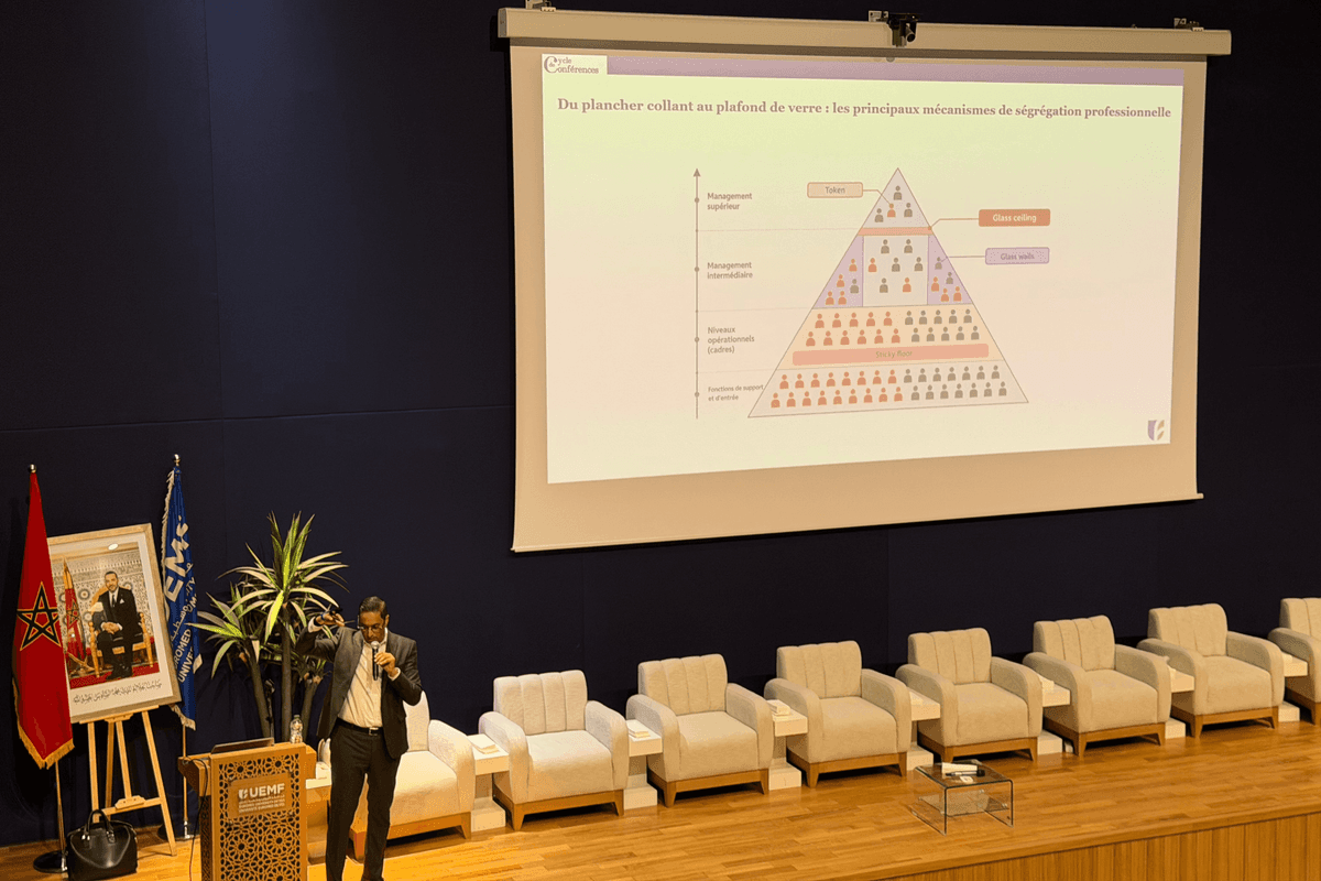 L’UEMF interroge les trajectoires professionnelles des femmes cadres au Maroc avec Pr. Rhalimi Abdessamad
