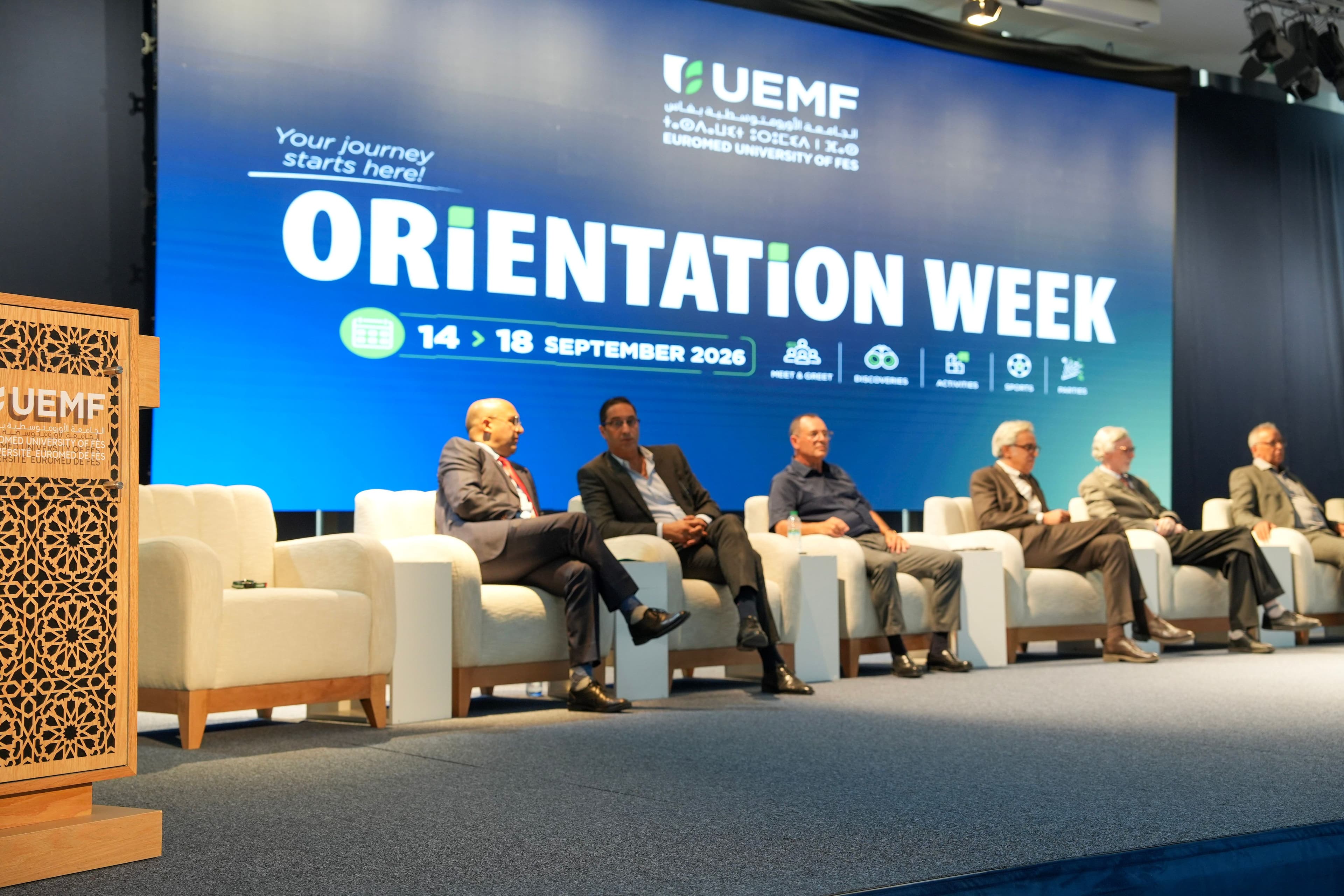 Semaine d'intégration 2026-2027 : l’UEMF accueille une nouvelle génération d’étudiants au cœur de son Eco-campus