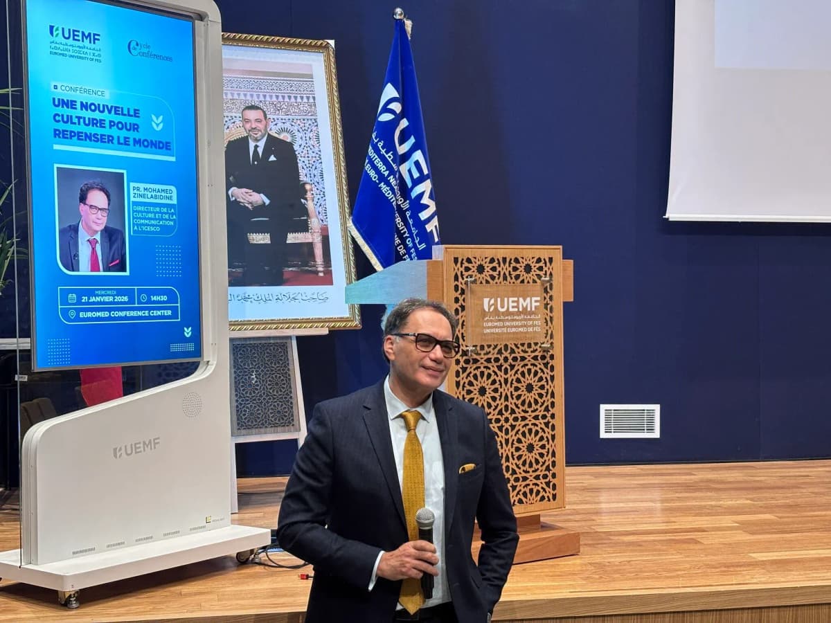 Une nouvelle culture pour repenser le monde : conférence du Pr. Mohamed Zinelabidine