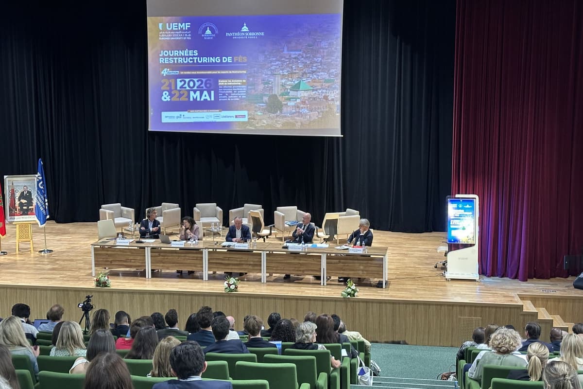 À l’UEMF, la 4ᵉ édition des Journées Restructuring de Fès réunit les grandes voix du secteur