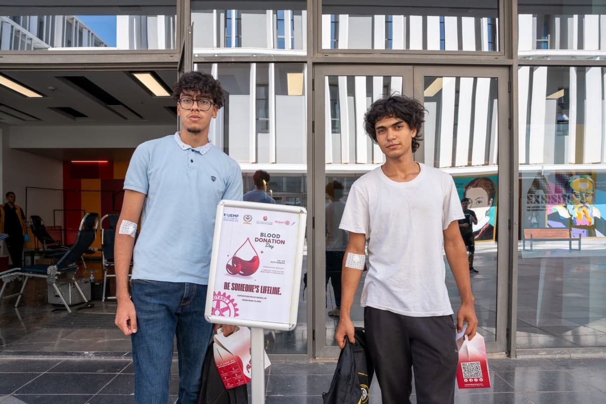 Don de sang : la communauté UEMF mobilisée autour d’un geste solidaire