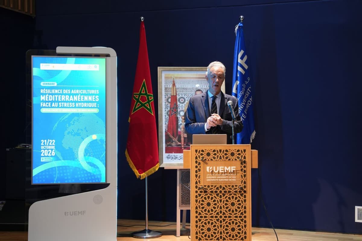 L’UEMF accueille un séminaire international consacré à la résilience des agricultures méditerranéennes face au stress hydrique