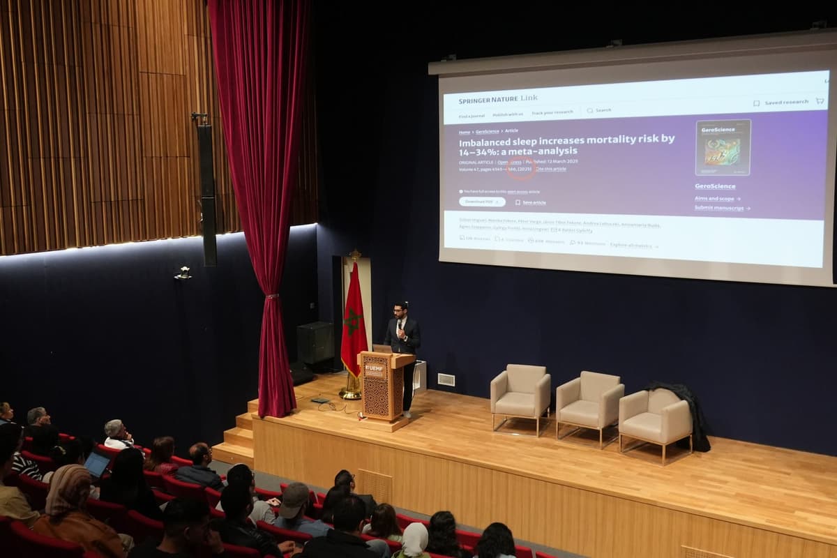 Conférence sur le Stress Management par le Pr. Rachid Boudri