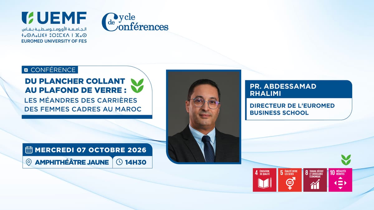 Pr. Rhalimi Abdessamad : « Du plancher collant au plafond de verre : les méandres des carrières des femmes cadres au Maroc »