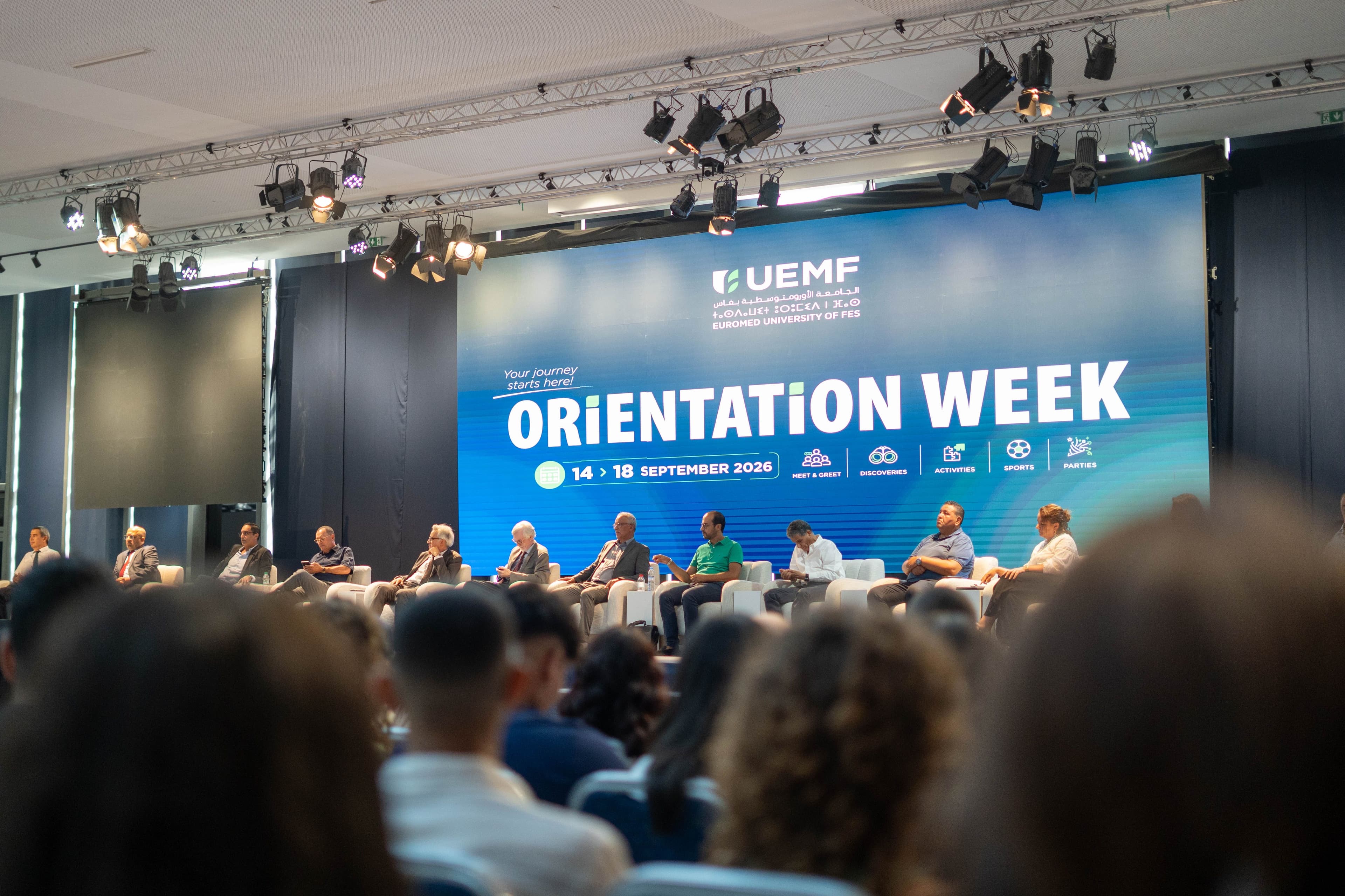 Semaine d'intégration 2026-2027 : l’UEMF accueille une nouvelle génération d’étudiants au cœur de son Eco-campus