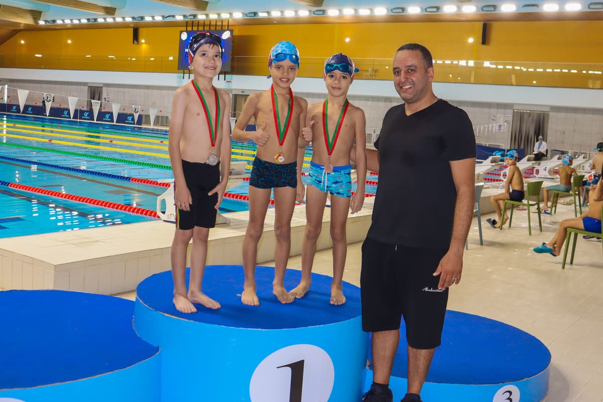 La piscine olympique de l’UEMF accueille le Wahda Swimming Challenge 2026