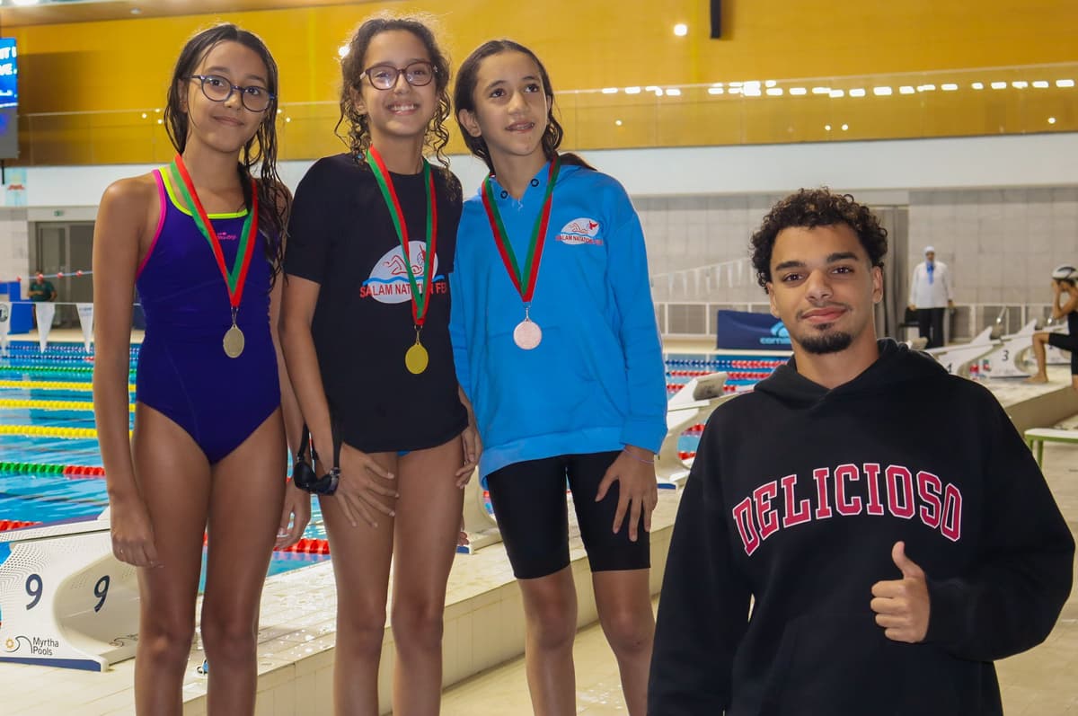La piscine olympique de l’UEMF accueille le Wahda Swimming Challenge 2026