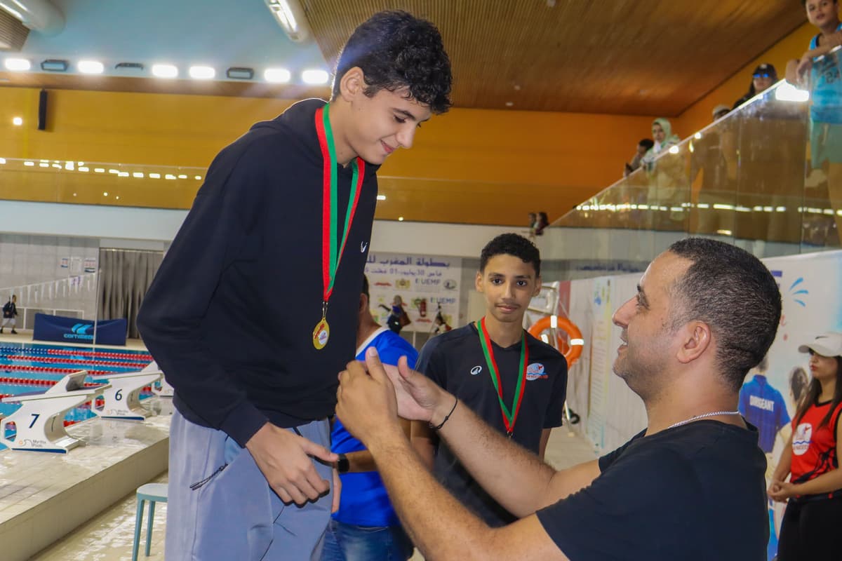 La piscine olympique de l’UEMF accueille le Wahda Swimming Challenge 2026