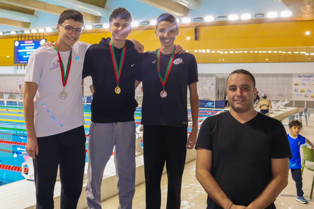 La piscine olympique de l’UEMF accueille le Wahda Swimming Challenge 2026