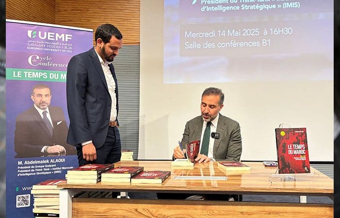 Lecture stratégique de l'intelligence marocaine : Moulay Abdelmalek Alaoui en conférence à l’UEMF