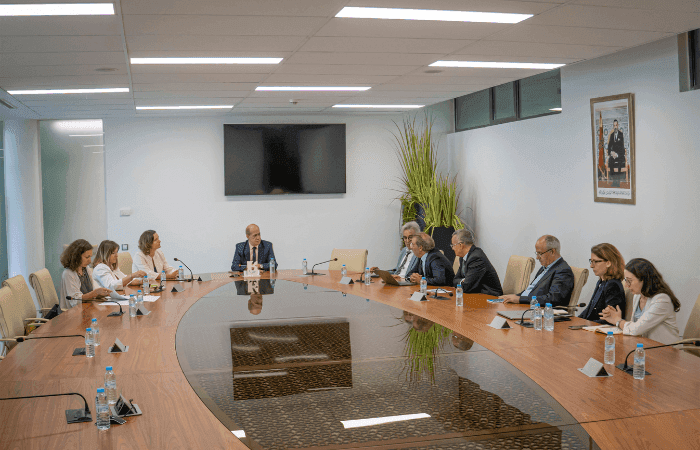 Visite de Madame Carine Foeller Viallon, Consule Générale de France, à l'Université Euromed de Fès