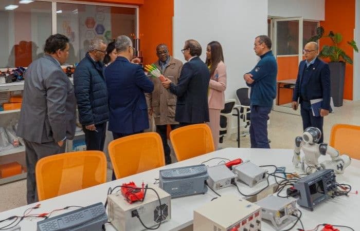 Une délégation de l’Agence Nationale des Bourses du Gabon (ANBG) en visite à l’UEMF