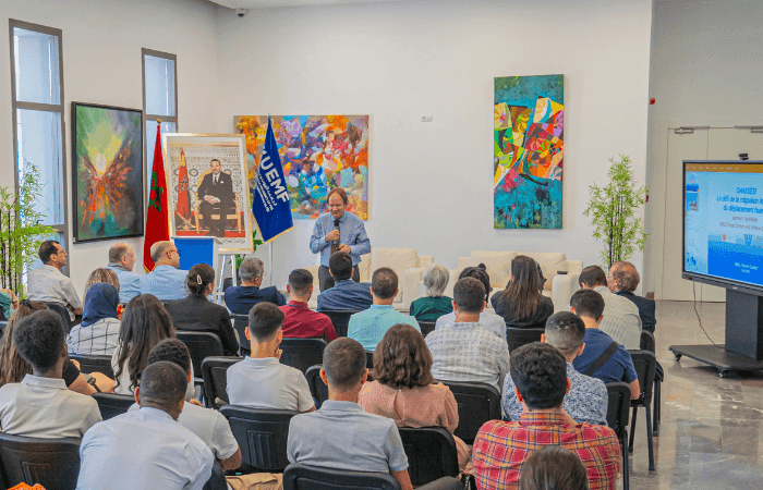 Pr. James F. Hollifield à l’Université Euromed de Fès : " Défi de la migration forcée et du déplacement humain "