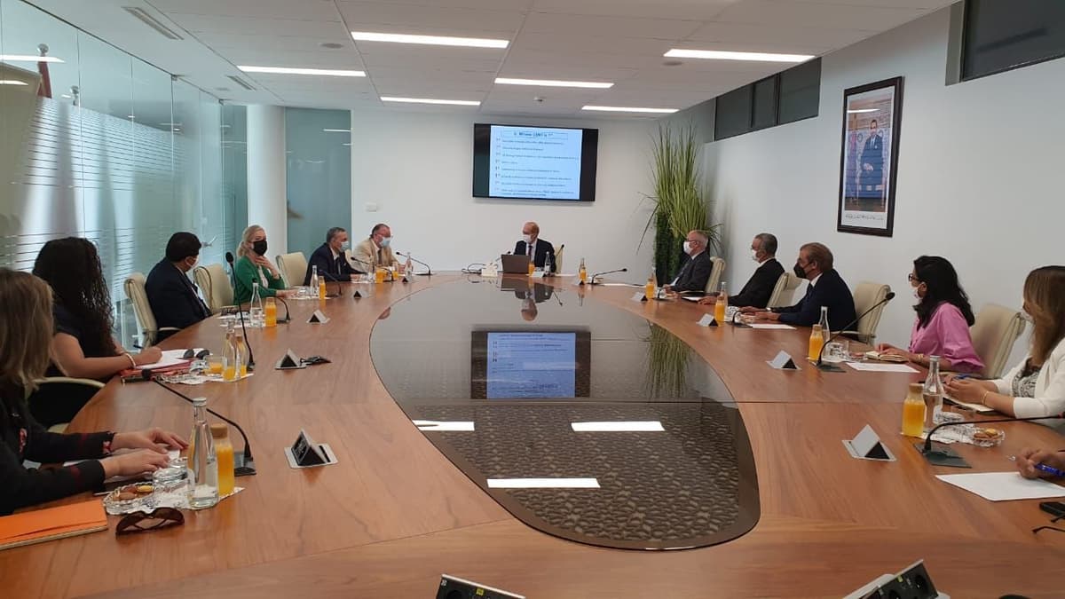 M. Rik DAEMS : Président l’Assemblée Parlementaire du Conseil de l’Europe en visite à l'UEMF