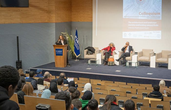 Colloque international: The Architectural and Landscape Identity Confronting Natural Risks in the Euro-Mediterranean Region