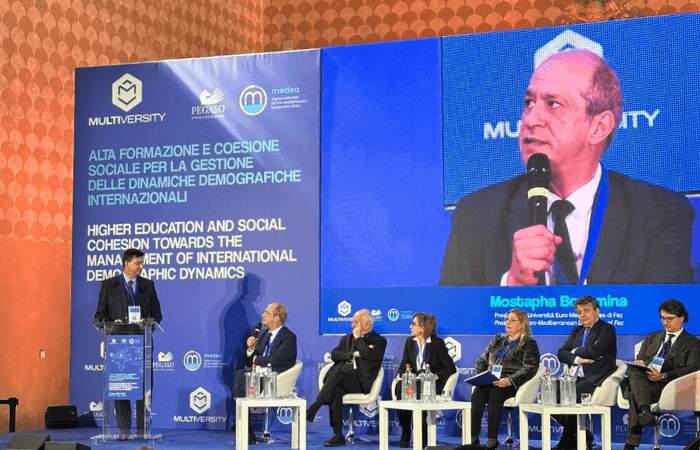 Participation du Pr. Mostapha Bousmina au Colloque International à Rome : formation et cohésion sociale