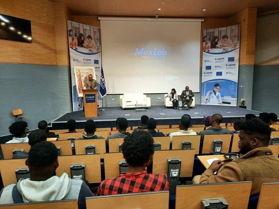 Rencontre de S.E l'Ambassadeur du Gabon au Maroc avec la communauté estudiantine gabonaise