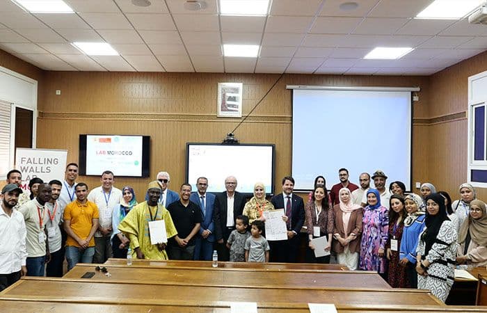Participation distinguée au Falling Walls Lab Morocco