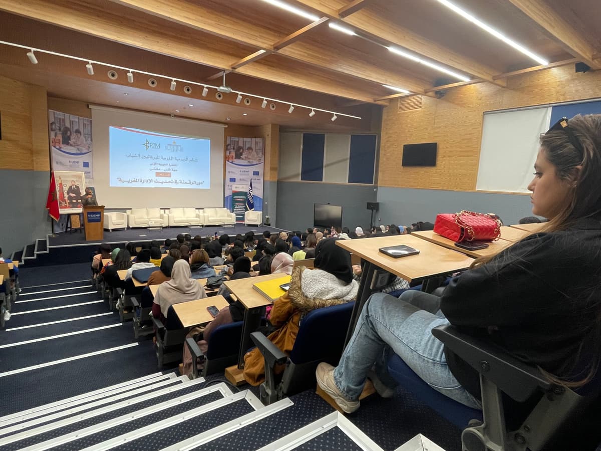 L'UEMF accueille l’Association Marocaine des Jeunes Parlementaires dans le cadre de leurs rencontres régionales